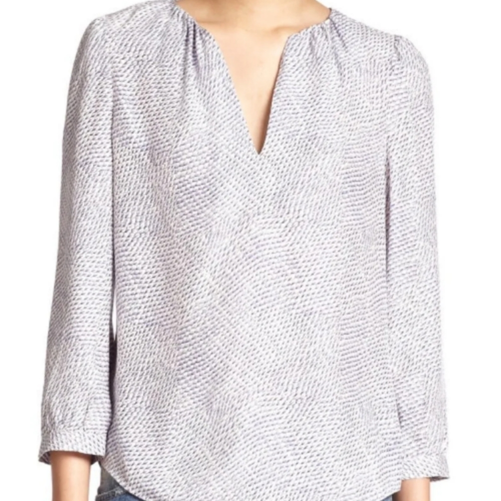 NWT Joie Pearline Silk Top